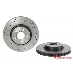 จานเบรค Mercedes-Benz W204 C250 280 300 (คู่หน้า) ปี 2011 - 2014 / Brembo