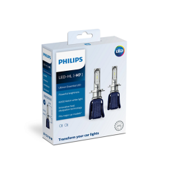 หลอดไฟรถยนต์ Philips ไฟหน้า LED H7 ESSENTAIL ULTINON