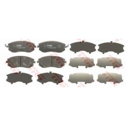 ผ้าเบรค Subaru XV 2.0 (คู่หน้า) ปี 2013 ขึ้นไป (TRW-DTEC)