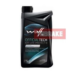 COMMA : 8326479 น้ำมันเกียร์ออโต้สังเคราะห์แท้ WOLF OFFICIALTECH ATF LIFE PROTECT 8 1 ลิตร