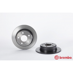 จานเบรค Mercedes-Benz W169 A170 200 (คู่หลัง) ปี 2005 - 2008 / Brembo