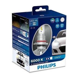 หลอดไฟรถยนต์ Philips ไฟหน้า LED H4 X-TREME UL