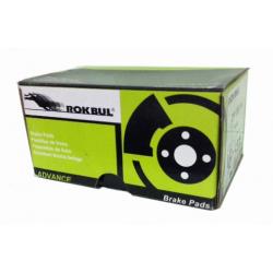 ROKBUL ผ้าเบรค หน้า Mitsubishi Pajero 3.5 V6 NL / NK / NJ / NH ปี 1990 -2000 (DP1223)