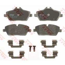 ผ้าเบรค TRW ล้อหน้า BMW Series1 118i (E87) 2.0 ปี 2007-2009 COTEC (GDB1611)
