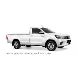 ผ้าเบรก-หน้า COMPACT TOYOTA HILUX VIGO 4WD SINGLE CAB , VIGO PRERUNNER , HILUX REVD 4WD STANDARD CAB 2.8
