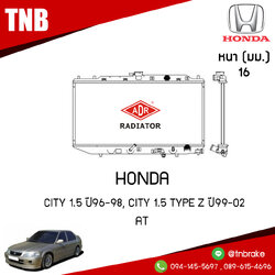 ADR หม้อน้ำ HONDA CITY 1.5 ปี 1996-1998, CITY 1.5 TYPE Z ปี 1999-2002 (AT)