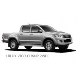 ผ้าเบรก-หน้า COMPACT TOYOTA HILUX VIGO 2WD , HILUX VIGO CHAMP 2WD