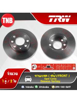 TRW จานเบรค (หน้า) DAEWOO Espero ,Opel Vectra