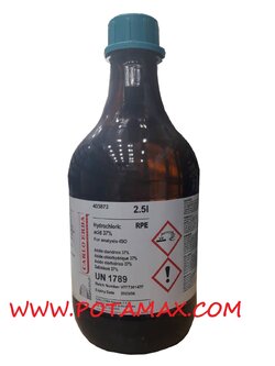 Hydrochloric acid 37% ขนาด 2.5 L