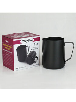 เหยือกตีฟองนมเทฟล่อน ขนาด 600 ซีซี (แบบหนา)