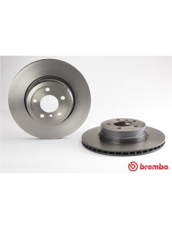 จานเบรค BMW X5 E70, X6 E71 (คู่หลัง) ปี 2007 ขึ้นไป / Brembo