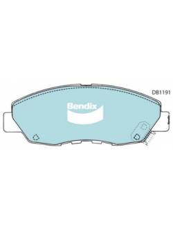 ผ้าเบรค-หน้า Honda Accord 2.0 / 2.2 VTEC / LXi / EXi / VTiL ปี 1994 - 1997 (Bendix GCT)