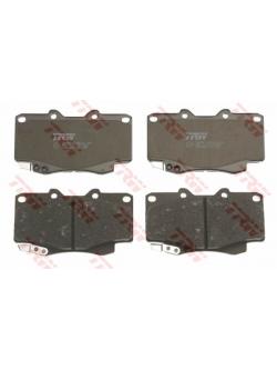 ผ้าเบรคหน้า Vigo 4x4 / Pre-Runner 4x2 ยกสูง ปี 2004 - 2008 / TRW-UTEC