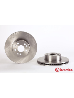 จานเบรค Mercedes-Benz W140 S280-500 (คู่หน้า) ปี 1991 - 1998 / Brembo