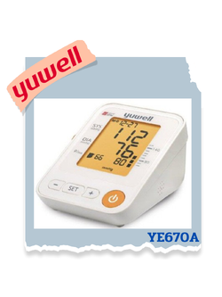 เครื่องวัดความดันโลหิต Yuwell รุ่น YE-670A