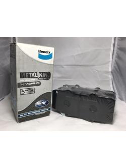 ผ้าเบรค BENDIX (หน้า) TOYOTA HILUX VIGO CHAMP 2.5,2.7,3.0 4WD ปี 2011-2015 (MKT)