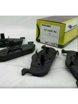 ผ้าเบรค (หน้า) MG3 ปี 2015 ขึ้นไป (ROKBULเขียว)