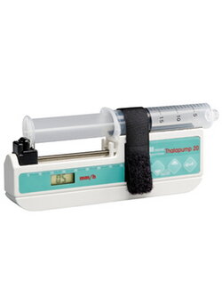 เครื่องควบคุมการให้สารละลายในกระบอกฉีดยาขนาดเล็ก ยี่ห้อ Micrel รุ่น Thalapump 20