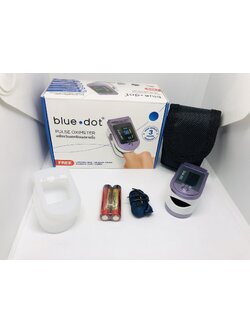 เครื่องวัดออกซิเจนปลายนิ้ว blue dot