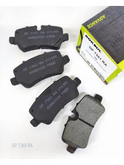 ผ้าเบรค (หลัง) MG 6 SEDAN,FASTBACK ปี 09 ขึ้นไป (ROKBUL เขียว)