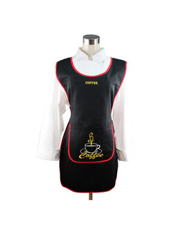 ผ้ากันเปื้อน ติดกระดุมด้านข้าง 2 ข้าง