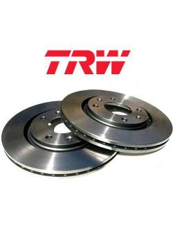 จานเบรค honda civic fd 1.8 (คู่หน้า) ปี 2006-2012 / TRW