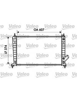 VALEO หม้อน้ำ SAAB 9-5 ปี 1998
