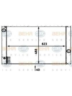 BEHR-P หม้อน้ำ BMW 7(E65,E66) 730i,Li - M54 7(E65,E66) 735i Li, 745i Li, 750i Li - N62