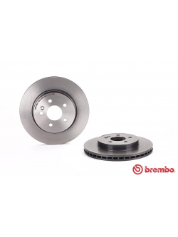 จานเบรค Mercedes-Benz ML-Class W163 270 320 (คู่หน้า) ปี 1998 - 2005 / Brembo