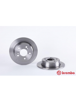 จานเบรค Mercedes-Benz W201 190E 1.8 2.3 2.6 (คู่หลัง) ปี 1992 - 1995 / Brembo