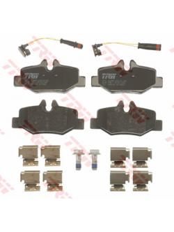 ผ้าเบรค TRW ล้อหลัง BENZ VITO W639 115 CDI (รถตู้) ปี 2007-2008 COTEC (GDB1601)