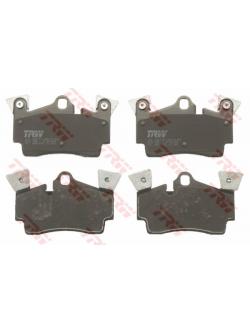 ผ้าเบรค - หลัง PORSCHE CAYENNE 955 Turbo S 3.2 ,3.6 ปี 2007-2010 / TRW-COTEC