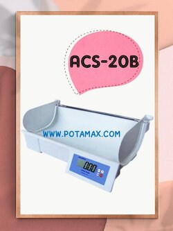 เครื่องชั่งน้ำหนักเด็กอ่อนดิจิตอล Zepper รุ่น ACS-20B-YE