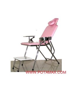 เก้าอี้สนามพร้อมที่วางเท้า