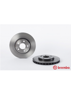 จานเบรค Mercedes-Benz W169 A200 (คู่หน้า) ปี 2005 - 2008 / Brembo