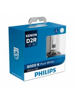 หลอดไฟรถยนต์ Philips Ultinon หลอด D2R 6000K