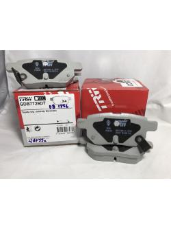 ผ้าเบรค (หลัง) toyota altis 1.6 และ 1.8 ปี 2008 - 2013 (trw-dtec)