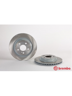 จานเบรค Mercedes-Benz W220 S350 400 500 (คู่หลัง) ปี 2001 - 2006 / Brembo