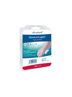 SILICONE ARCH SUPPORT ซิลิโคนสำหรับเท้าแบนและอุ้งเท้าสูง