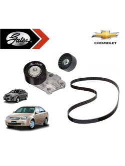 ชุดลูกรอก สายพาน ไทม์มิ่ง aveo อาวีโอ (F14D3) 1.4 ปี 2006 , Optra 1.6 ปี 2003 / Gates timing belt kits