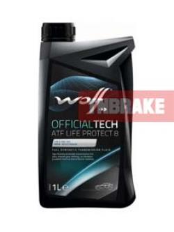 COMMA : 8326479 น้ำมันเกียร์ออโต้สังเคราะห์แท้ WOLF OFFICIALTECH ATF LIFE PROTECT 8 1 ลิตร