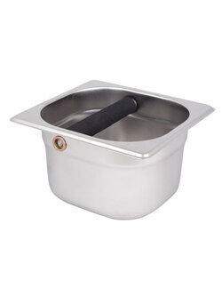กล่องเคาะกากกาแฟ ลึก Stainless Knock box Deep 10 cm.