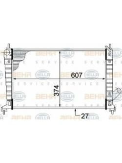BEHR-P หม้อน้ำ SAAB 9-5 ปี 1998