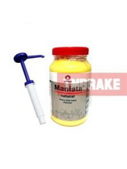 Comma : MANISTER 3L คลีนเซอร์ครีม ทำความสะอาดมือช่าง สารลาโนลีน Natural Heavy Duty Hand Cleanser และ DISPENSER หัวปั๊มครีม