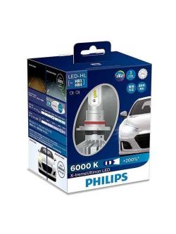 หลอดไฟรถยนต์ Philips ไฟหน้า LED H4 X-TREME UL