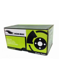 ROKBUL ผ้าเบรค หน้า Nissan Teana VQ 2.3 ( J31 ) ปี 2004 - 2008 (DP1187)