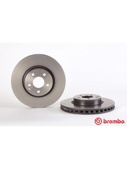 จานเบรค Mercedes-Benz W212 E200 220, C207 E-Coupe (คู่หน้า) ปี 2009 ขึ้นไป / Brembo