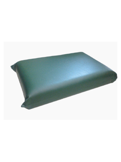 หมอนผู้ป่วย ใยมะพร้าว หุ้มหนังเทียมซิปด้านข้าง รุ่น PS268 (30 x 48 x 7.5 cm.)