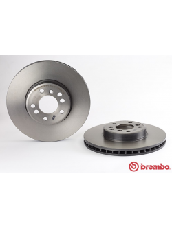 จานเบรค BMW X3 E83, X5 E53 (คู่หน้า) ปี 2000 ขึ้นไป / Brembo
