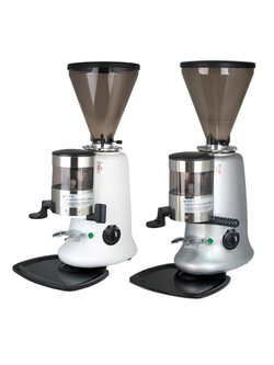 เครื่องบดกาแฟ ไฟฟ้า 350 วัตต์ (กรวยใส่เมล็ดกาแฟ สีชา ทรงแหลม)